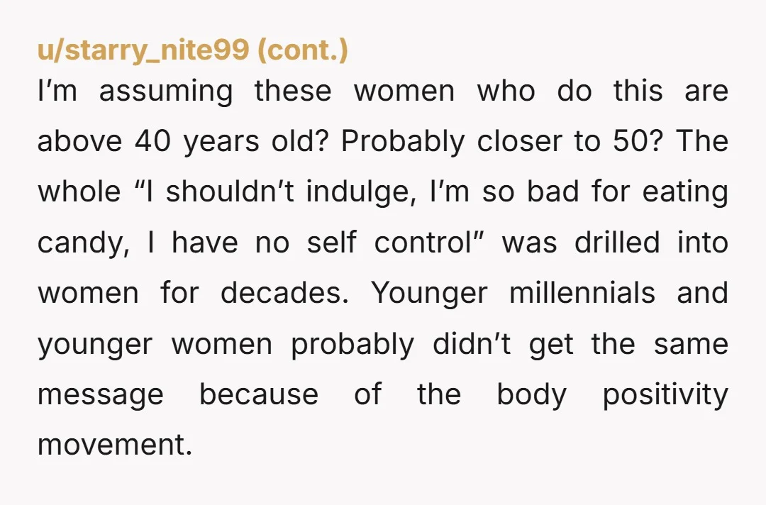 u/sincline_ NTA and I wish I had your balls LMAO. I’m going to assume the women doing this are in the Gen X to Boomer age range— a lot of...