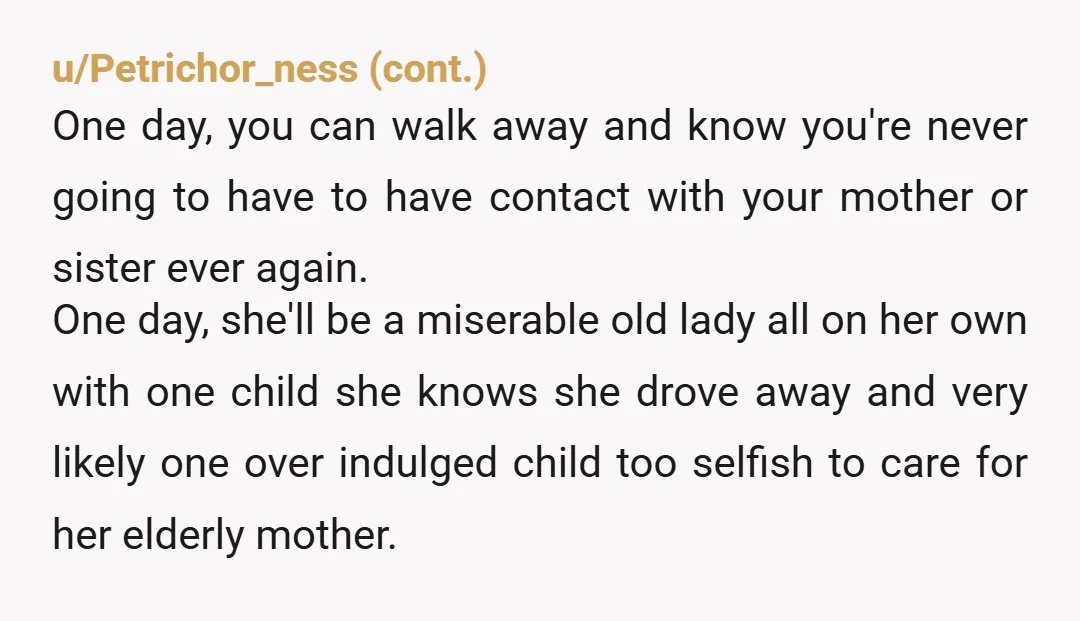 u/Emotional_Fan_7011
NTA. Keep calling her out. If you have a phone, record her acting a fool. Show it to people.