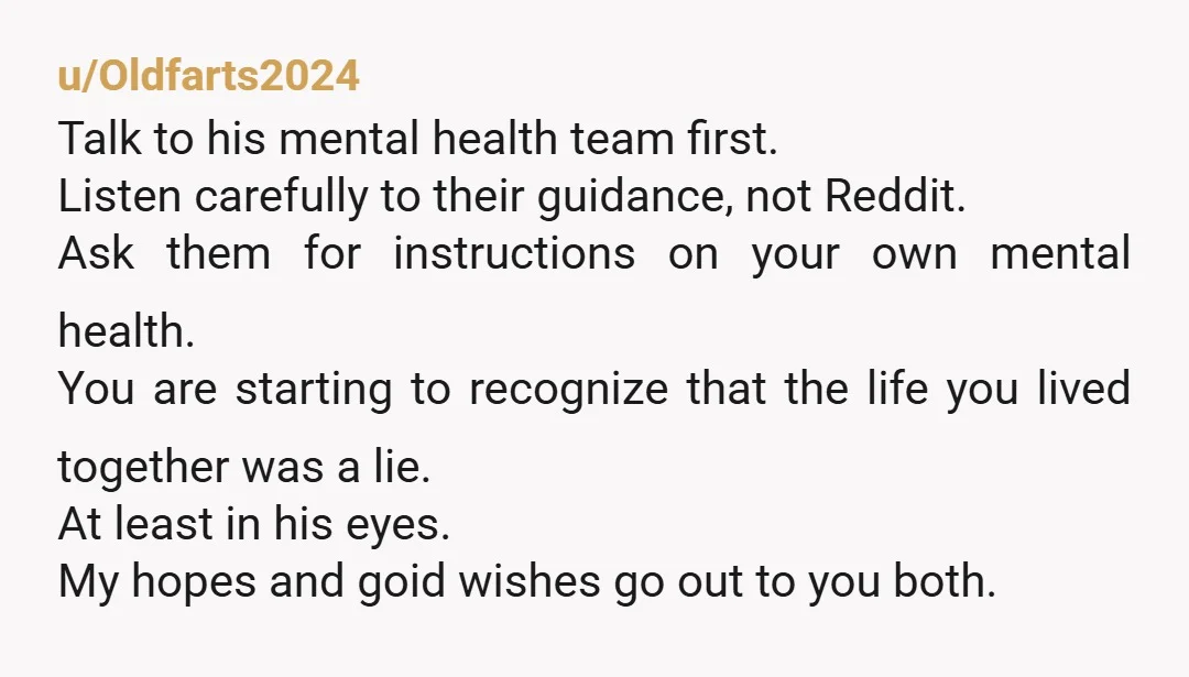 u/Visible_Window_5356 Get a therapist for yourself and schedule to start asap. Someone with experience working with suicidality. They should get him set up with aftercare but help if he needs...