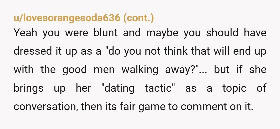 u/CumishaJones
“ don’t be blunt and tell my friend the truth to help her “ 🤣