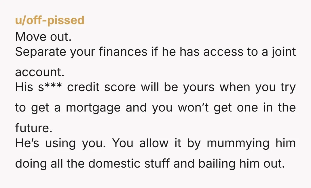 u/GolubinoSpioniro The posh lifestyle with no money for rent is a massive red flag he’s basically using you to subsidize a life he can't actually afford