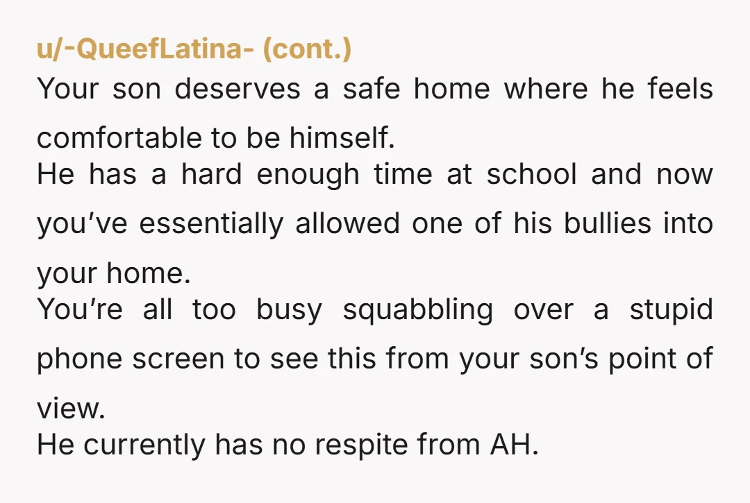 u/shammy_dammy I'd be looking for another place to live. (or if it's your place, move her and her horrible daughter out) Forget about the phone, do what needs to be...