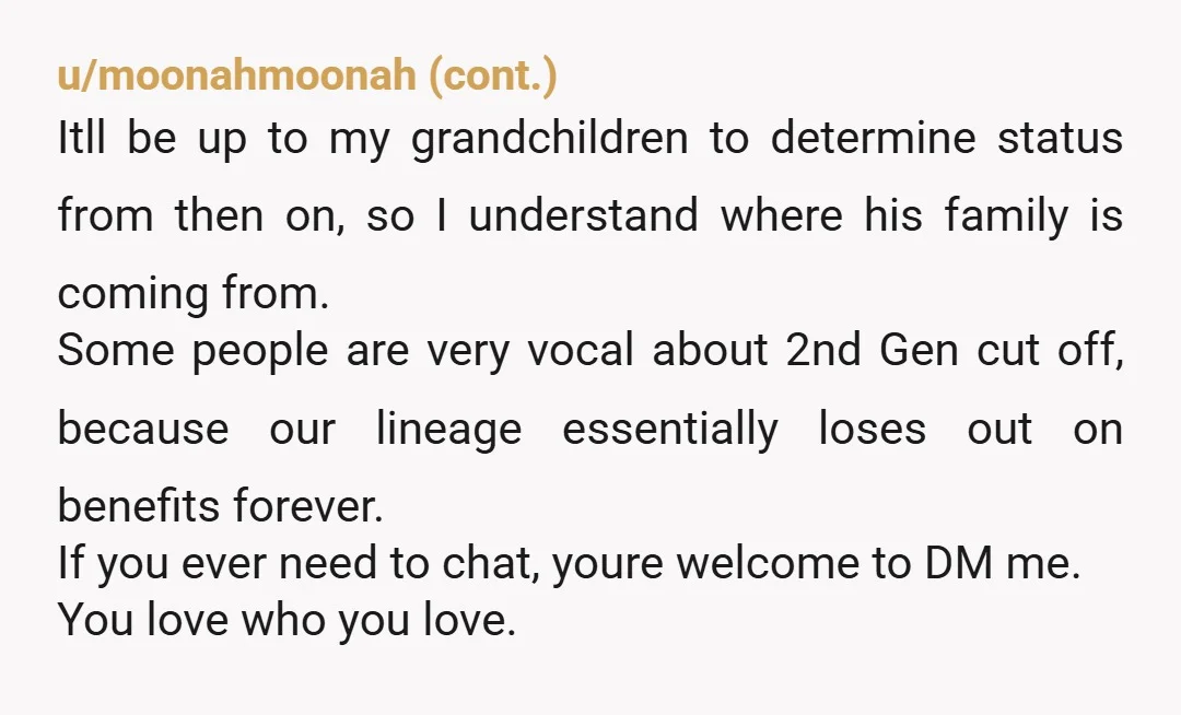 u/Exact-Height6339 I believe that your boyfriend is referring to matrilineal heritage, not blood quantam. In many indigenous tribes, inheritance and identity is passed down through the Mother. So, within many...