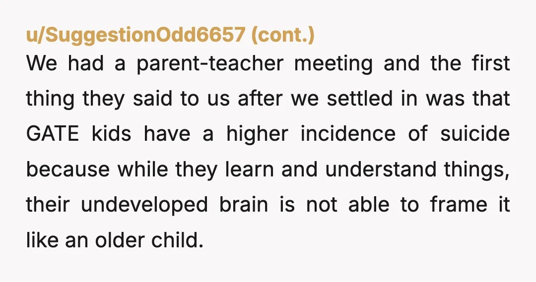 u/jrm1102 Your priority should be your daughter and getting her the help she needs and getting her in a situation she can thrive in. Attacking this program seems to be...