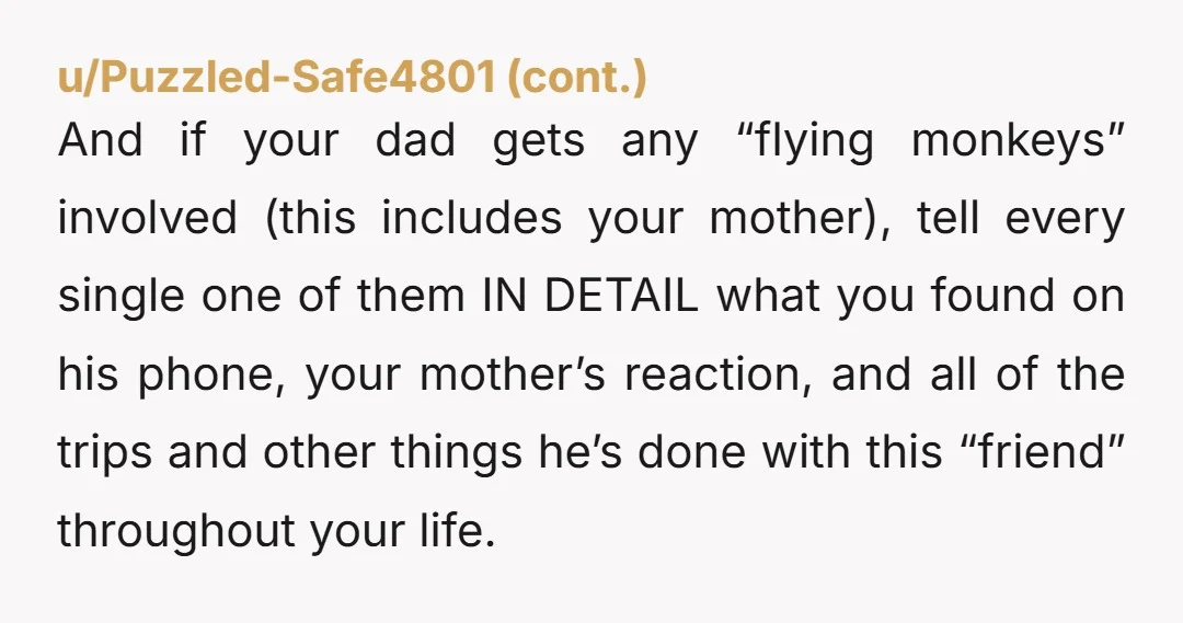 u/Heavy-Society3535 Is your mom going to be there? If so, I would tell him under no circumstances are you going to put her in an awkward position like that. He...