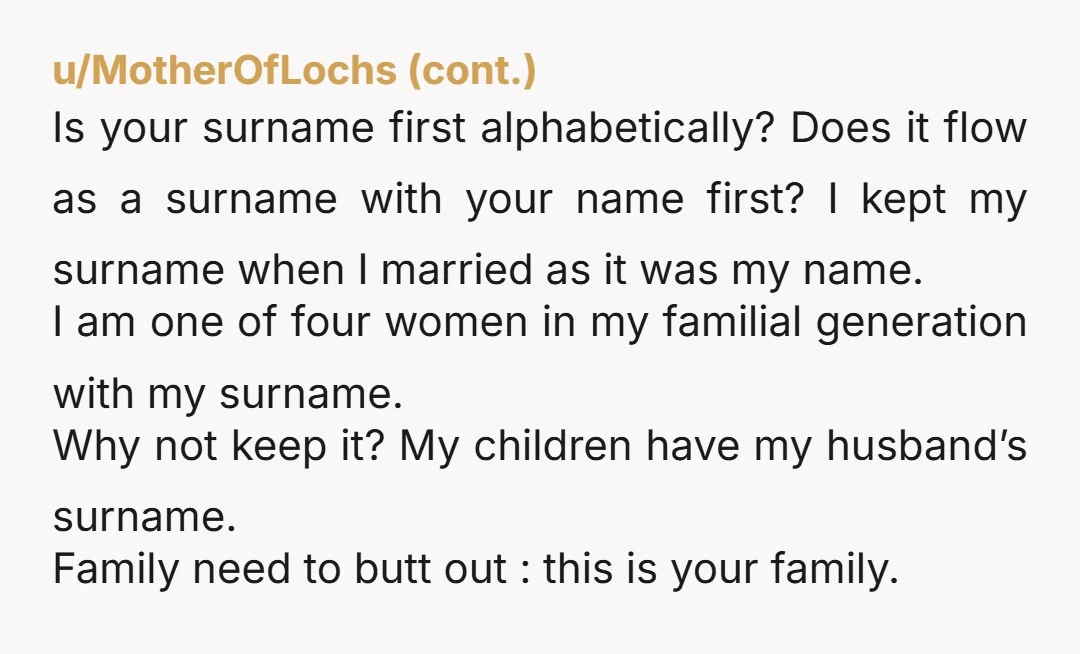 u/SatisfactionFit2040 Misogyny and sexism are everywhere. Don't let them steal your joy. NTA. Congratulations on your new baby.