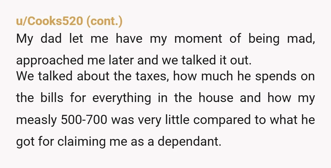 u/dragon34 Yta for not discussing it with her but nta for doing it since she is a dependent.  