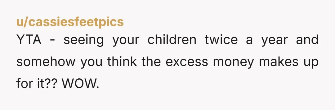 u/ComplexAnxiety7939
Id send her the money. Then when you send your monthly child support send 440.Â