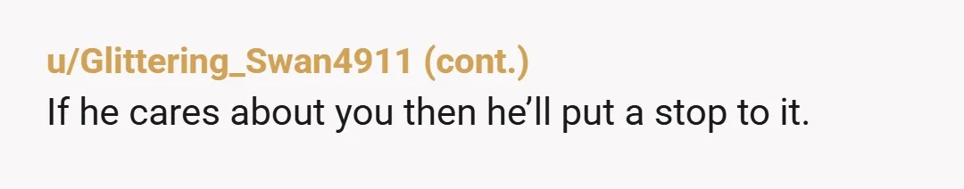 u/GimmieCoffee22 Your husband is not innocent n his co workers know wats going on n im sure emma has made it clear tht she wants him or has him n...