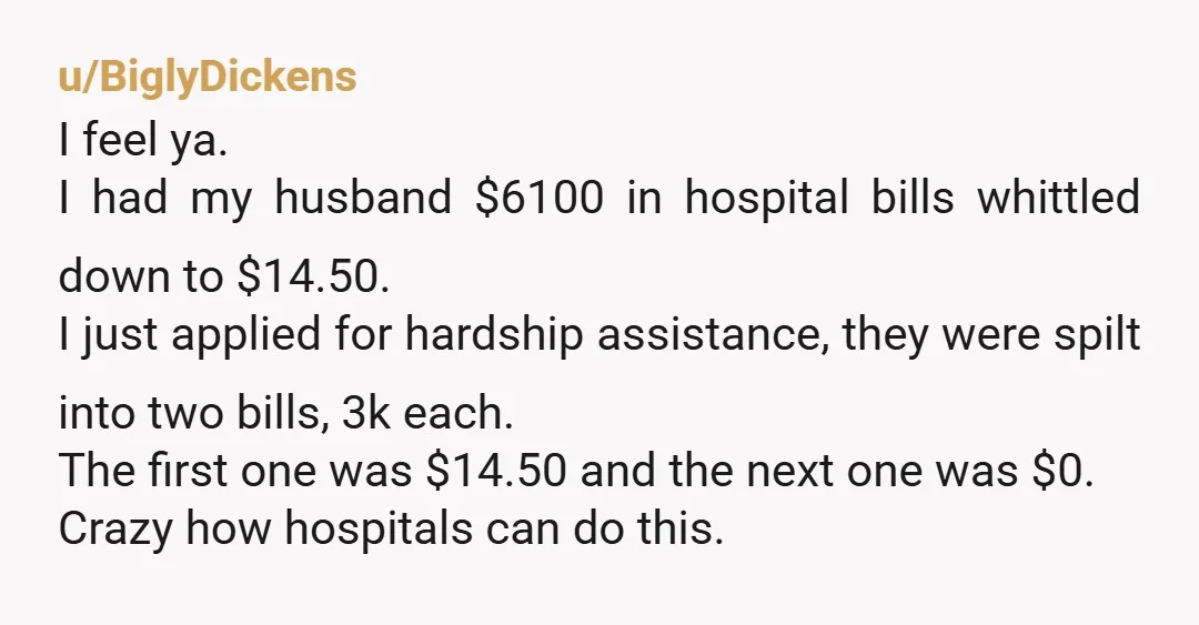 u/Apprehensive-Care20z had the opposite encounter, asked for a reduction, and the answer was a resounding NO! The reason, because I had insurance, and the costs were agreed upon and under...