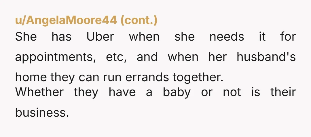 u/Best_Tumbleweed6931 YTA for your delivery. Bringing up logistics that they need to figure out is one thing. It's another to stay she isn't ready to be a parent. Do you...