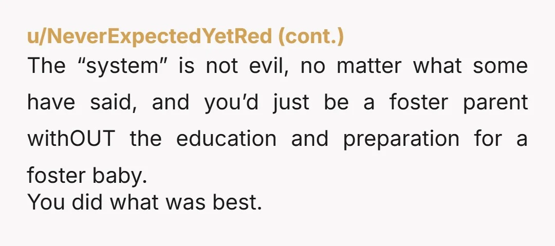 u/AirportFinancial1715 NTA. You taking the child wouldn't encourage them to get their life together, they'll just come pick him up and go home. But, having the child in the system...