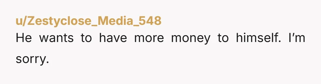 u/Back-to-HAT NOR Start billing him monthly, or per paycheck, so that you have the money/his money, to pay his bill next year. If he doesn’t like it then he can...