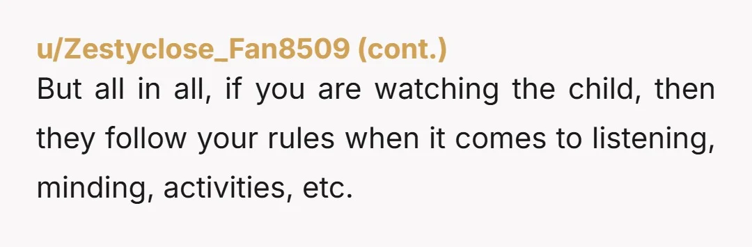 u/LongjumpingTeacher97 Rephrase it next time you discuss with her. "The meltdowns over games are so stressful to me and I still have bruises from my nephew. I'm just not emotionally...