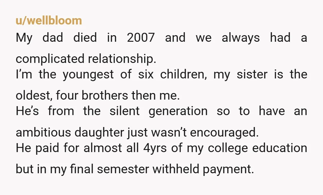u/SnooWords4839 It's ok for you to not bother to see your sperm donor. Tell your sister to let you know how the tests go.
