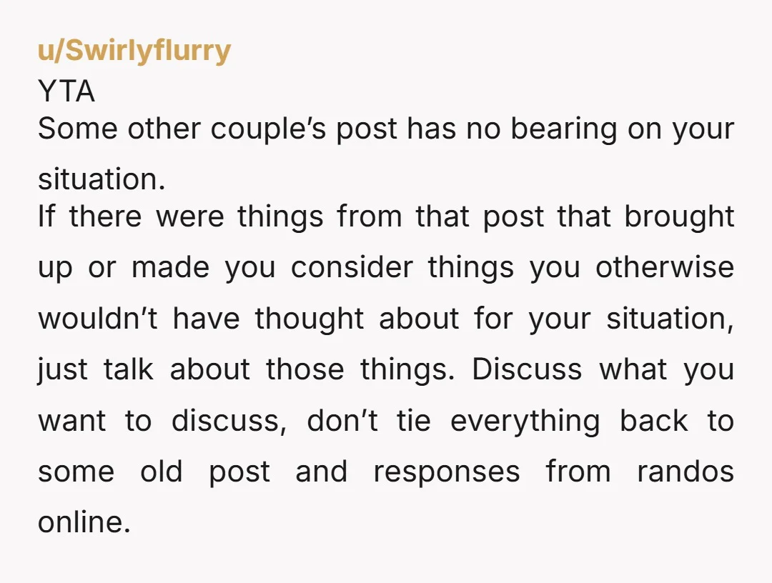 u/Previous-Complex9357 YTA. You just want to be right so badly that you lie and manipulate.