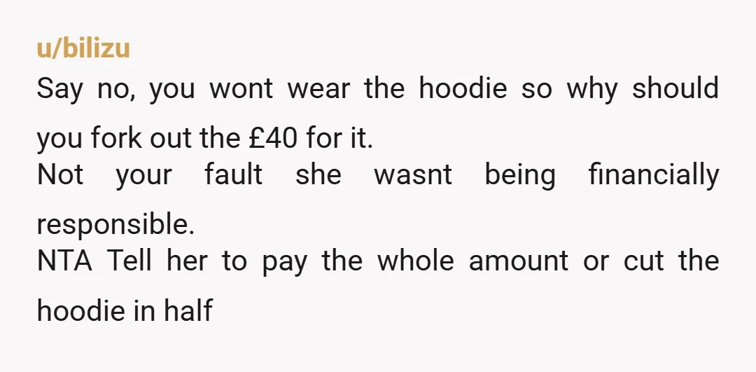 u/ineedabreaklady NTA, and honestly I would tell them you’re not okay with that and if they don’t pay you back you back the full amount I would say this should...