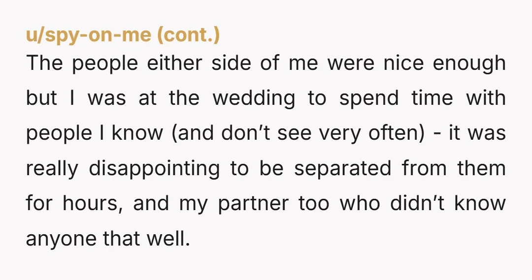 u/ilp456
That’s something you do at a dinner party, not a wedding.