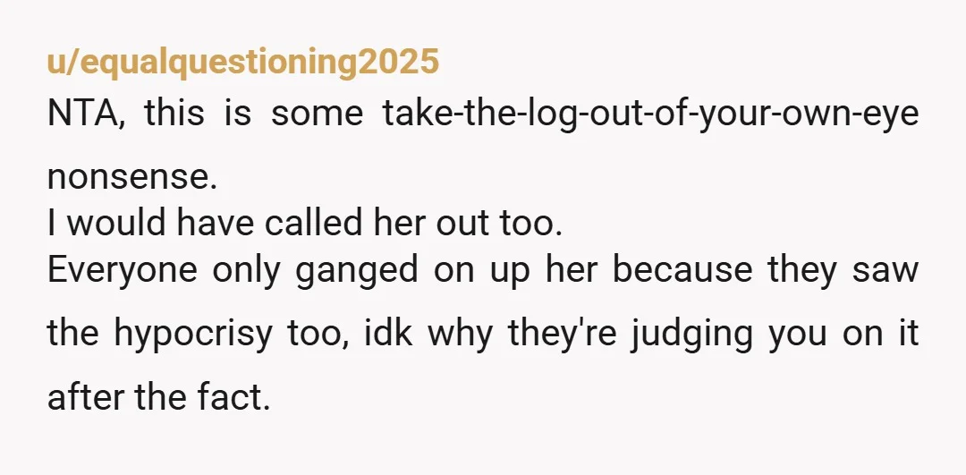 u/Oar_3421 NTA - how did she not see this coming? If she’s that slow her sister may want to have someone else do those classes for her!