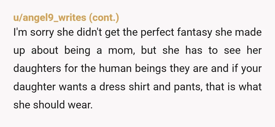 u/MagykthenotGathering Wife should take the win -- her daughter wants to go to a dance. Celebrate that with her daughter without taking control and it'd be her chance to connect...