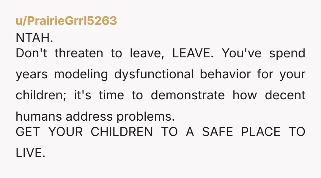 u/Life_Thoughts208581 NTA your husband needs to tell them to stop living like slobs and clean up after every mess they make, or they are out. This isn’t a mean or...