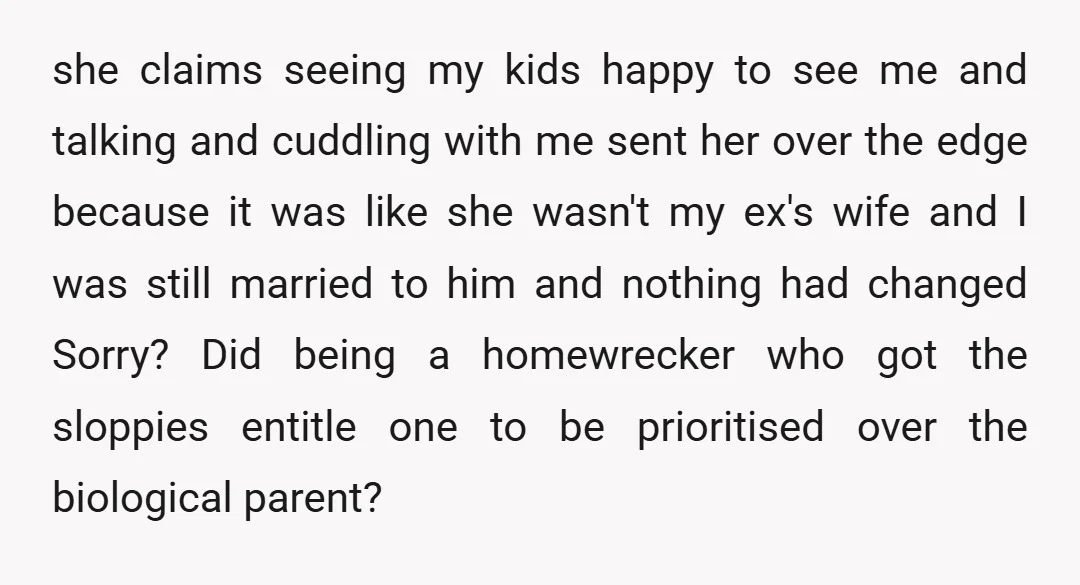u/shanna811 My parents got divorced before my brother was born 33 years ago, my mum speaks to my grandmother (dads mum) more than I do and if she is in...