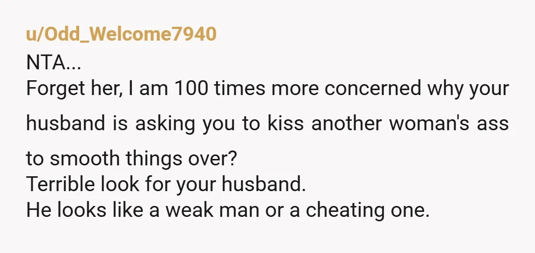 u/BosiPaolo
NTA
I'm Italian and I'm ashamed of people like her.