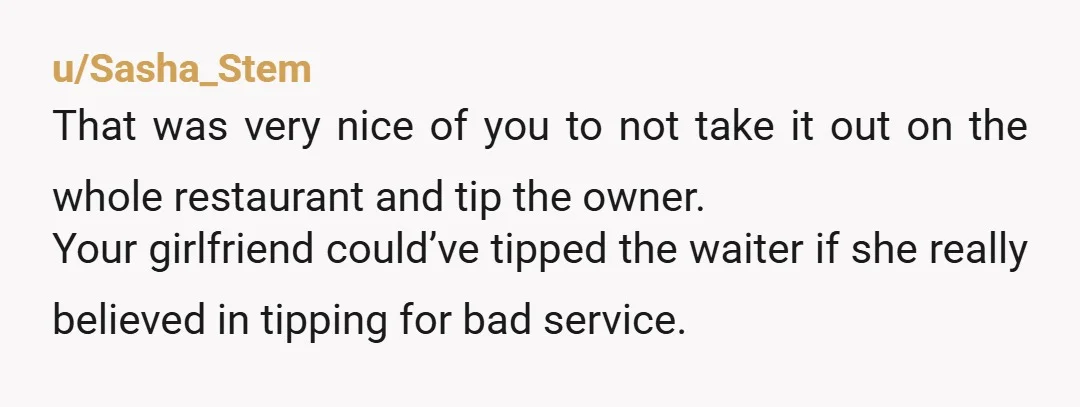 u/Exciting_Sale_8182 Unless I’m missing something and you DID cause a scene, NTA. You stated you handed him the money discreetly, it doesn’t sound like your voice was raised, or everyone...