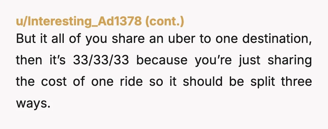 u/No-Comfortable-3918
By her reasoning you should subsidize their airfare as well.