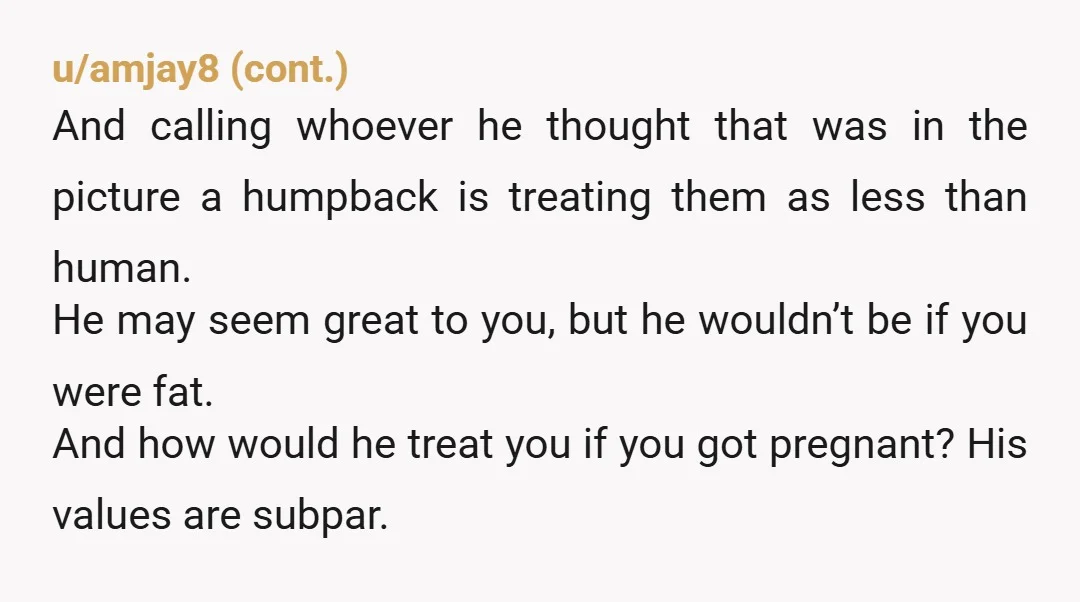 u/idkme- Since the comments seem to be along the same vein, I will just point a couple things out. 1) He exposed how he thinks about women he doesn't find...