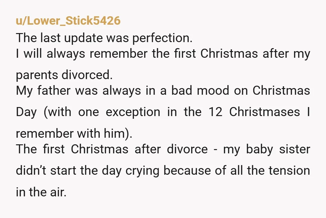 u/GimenaTango It's amazing what a difference not having a third child makes in one's life.
