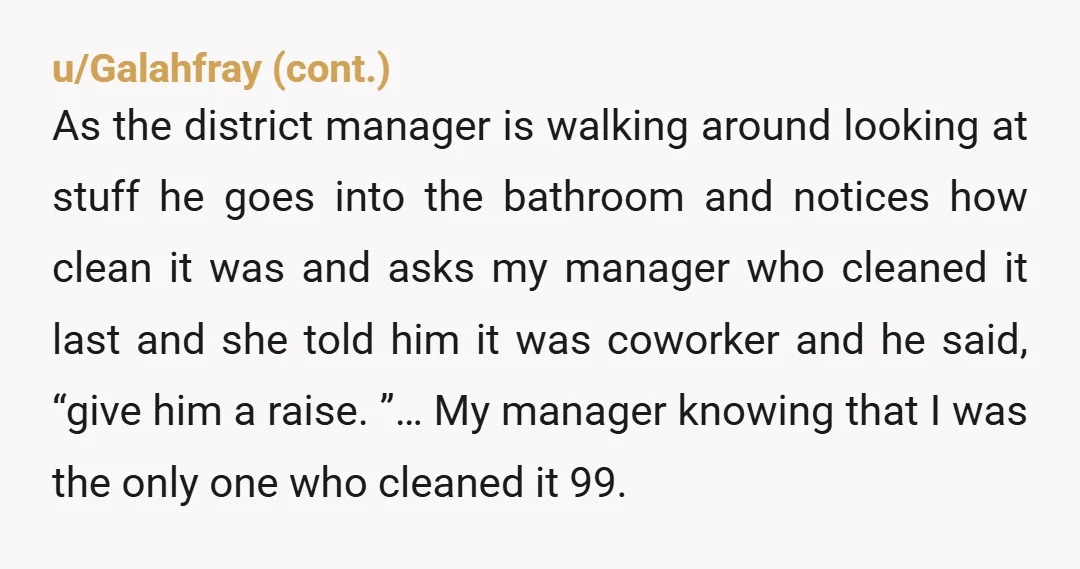 u/LindonLilBlueBalls If someone started lying about me and diminishing the amount of work I did to my manager, I would be pulling the manager aside later and informing them of...