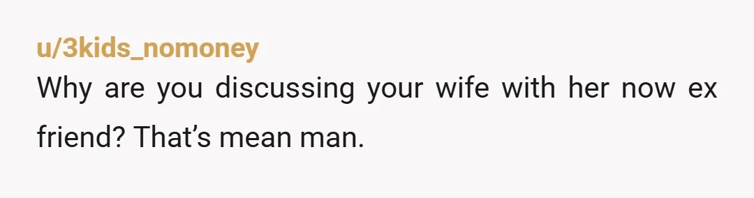 u/Key-Hat-650 Bruh your wife gave u a chance after you CHEATED? And you aren’t even willing to give her chance to recover and come back? expecting everything to go back...