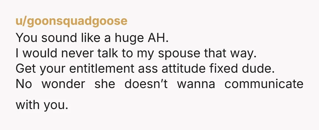 u/JJQuantum ESH. It is her fun money and she’s right in that she can do with it whatever she wants. She does need to quit whining about being broke though....