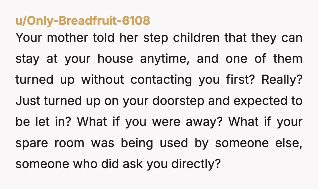 u/Otherwise_Chemist920
The steps didn’t even contact you? They just showed up on your doorstep? Were they not raised right?