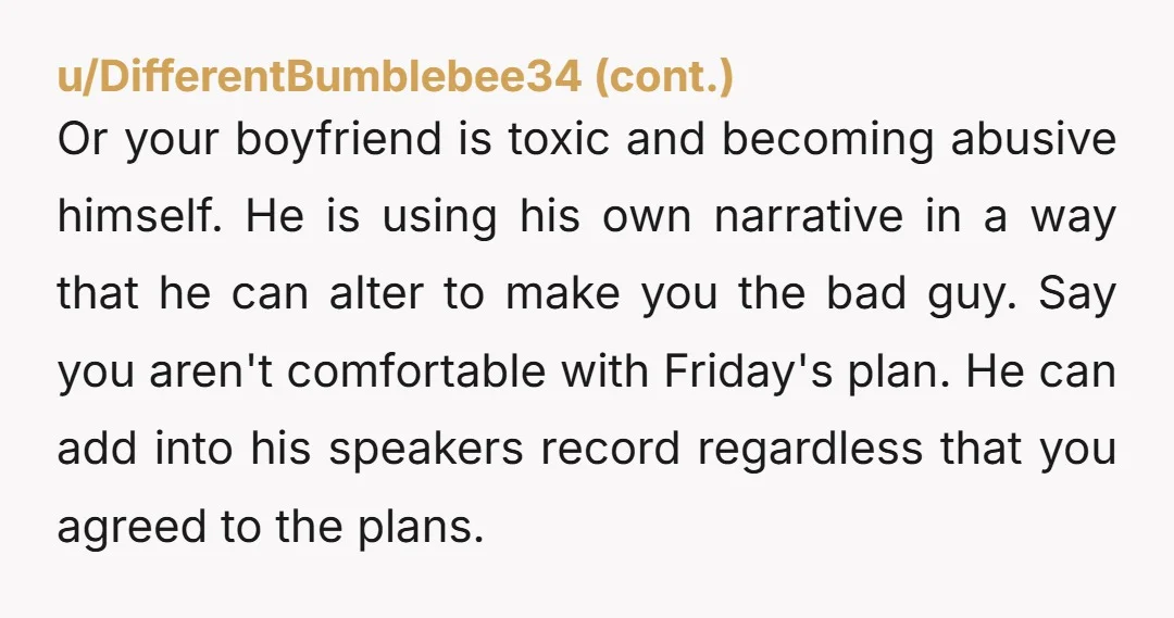 u/ProtozoaPatriot There's a difference between accountability and vengeance. He is looking forward to hurting you. This is NOT loving or healthy behavior. "Alexa: find me a couples counselor near me...