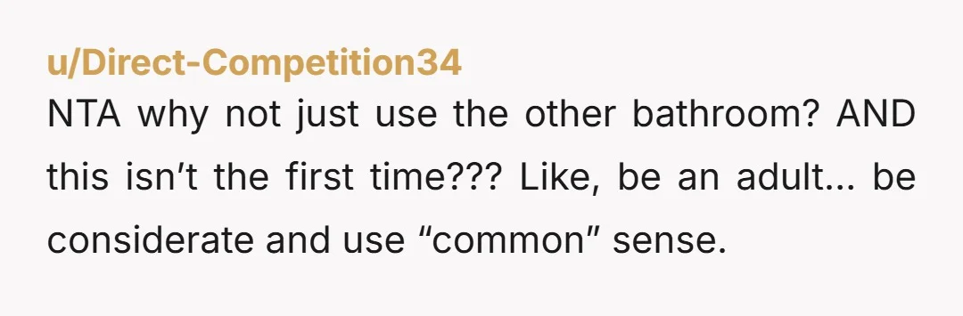 u/super_effort1305 NTA, maybe you shouldn't have snapped but you're not wrong for not wanting to inhale life ending fumes