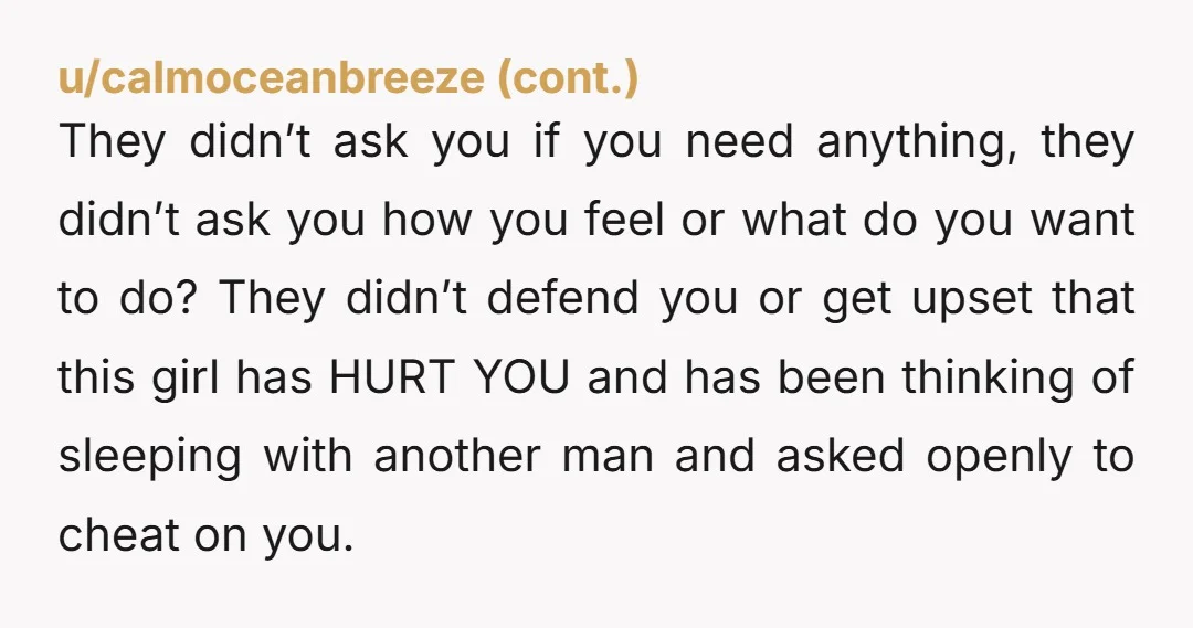 u/nekomimiparadise
Sounds like your mom and dad both also want an open relationship, since they want you to get over it
