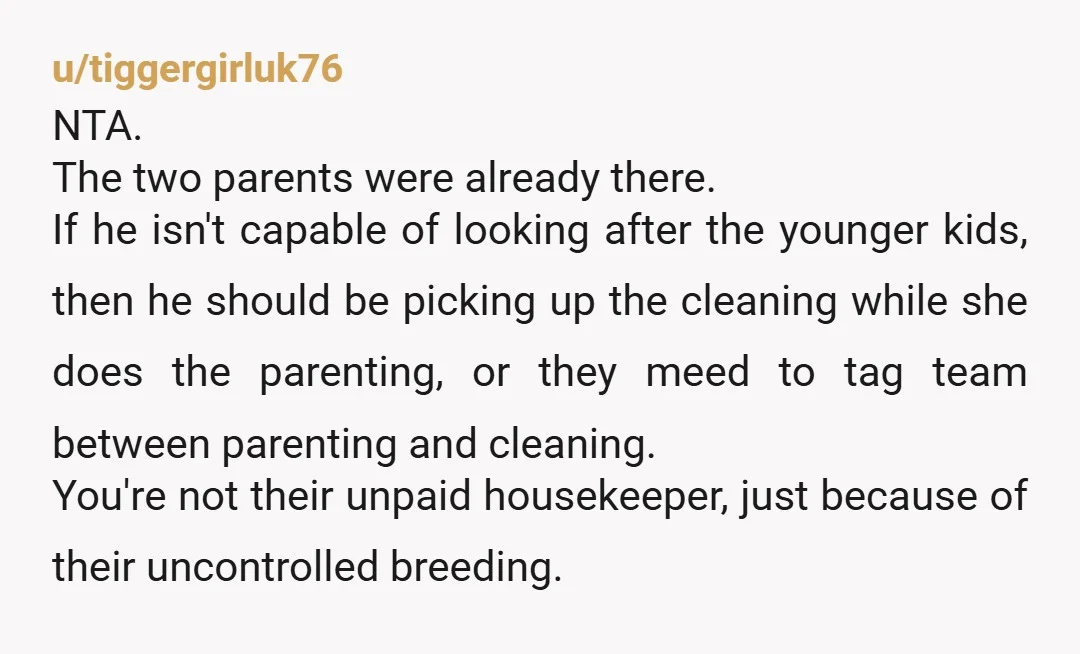 u/TeenySod NTA It's appreciated when guests in my home wash up after a meal we have all shared - not \expected\ in any way. Cleaning up my mess that they...