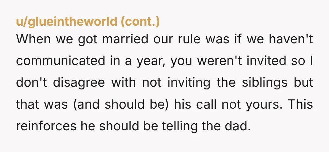 u/ritlingit Who’s paying for this wedding? And why has your fiancé “finally agreed to let you have the wedding you want”? Is tgat why the onus is on you to...