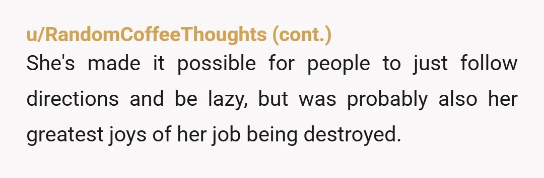 u/honey_badger010 Yup. I wrote the SOPs for my area, trained a dozen or so people over the last year, worked with the quality and safety department on issues, raised and...