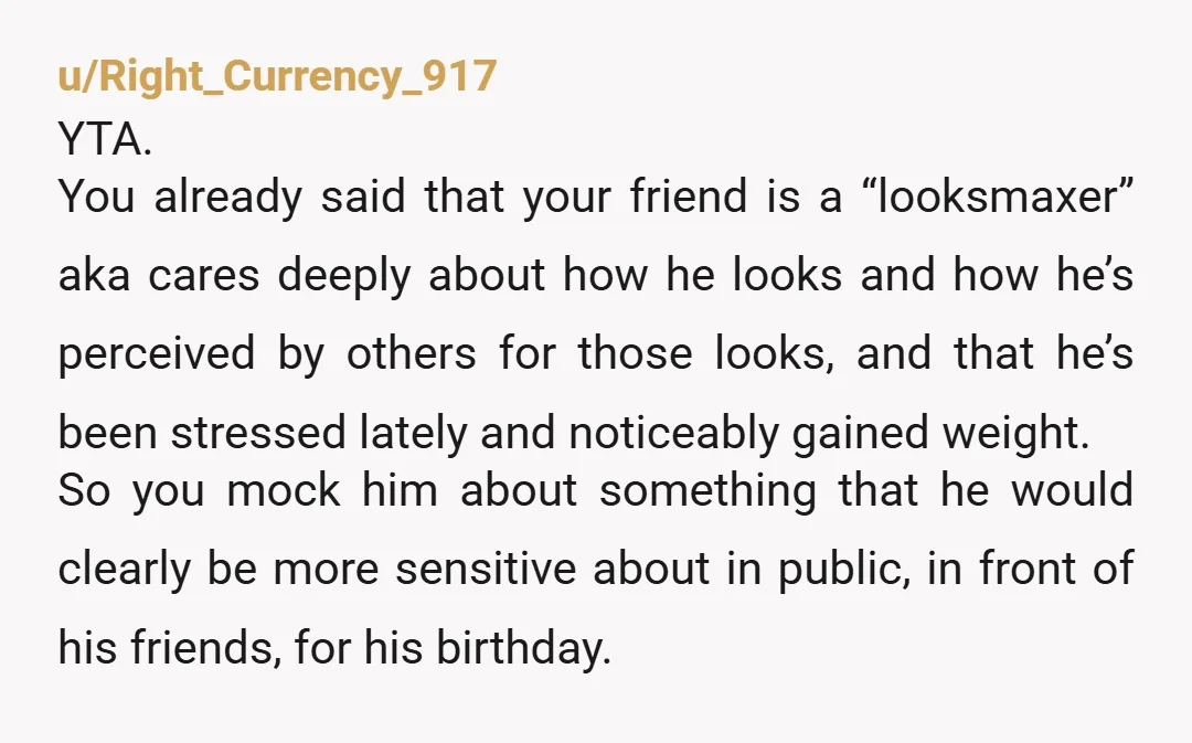 u/xxfairygirl YTA sounds like you already have your answer, Leo is going through personal stuff. Just because he's been lighthearted in the past with jokes like this doesn't mean he...