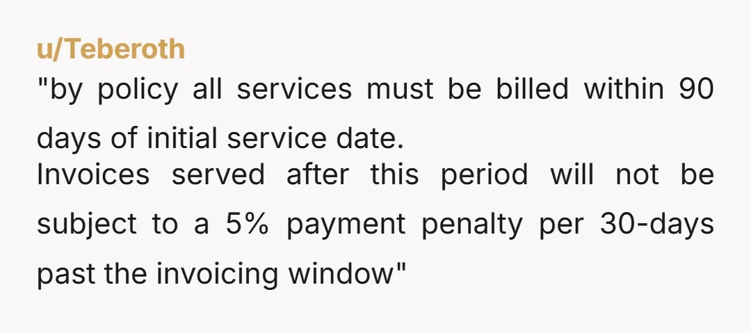 u/AlanEsh
The same people (probably) who lost this guy’s bill are the ones sorting and counting dimes.
Sounds like he was petty towards the correct people.