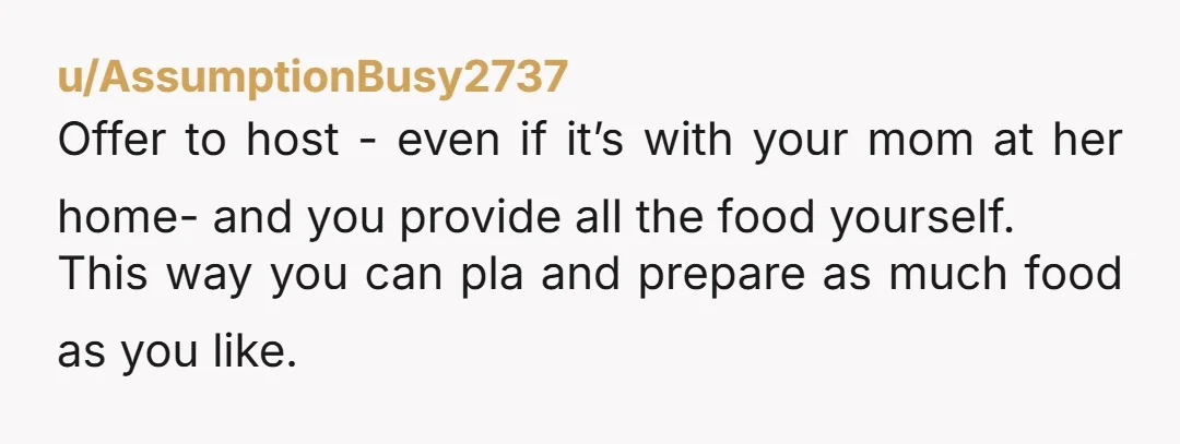 u/Competitive_Fee_1709 2 dishes of lasagna and 2 of roast in one sitting or throughout a full day of activities? Are you bringing anything with you when visiting, or is your brother...