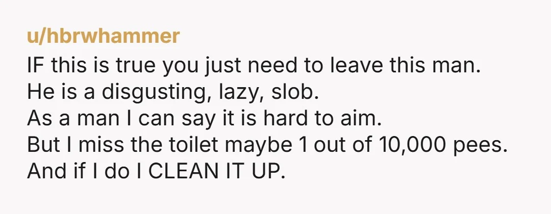 u/OkBluejay1299
NTJ. He’s gross. But how did you just learn this about him?