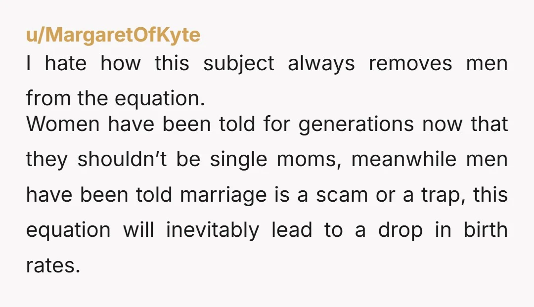 u/AmnesiaGirl92 I remember growing up people use to be horrified at the statistics of teen moms and talking about how it’s a terrible to be a young mother. Now it’s...
