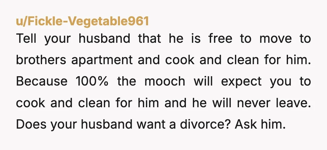 u/Brain_Dead_mom
NTA - I don't see this ending well AT ALL! He is a mooch and you will basically end up taking care of a grown child.