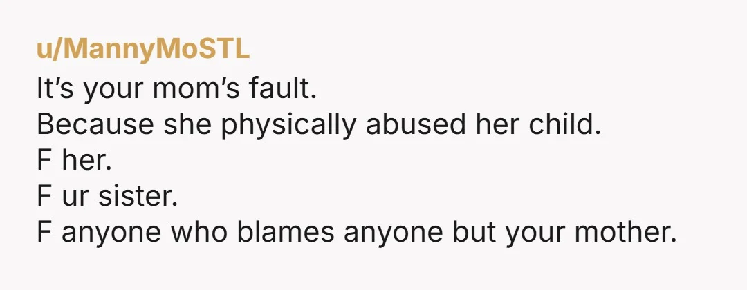 u/Formal-Lead6821
No amount of "disrespect" justifies someone hitting you, let alone rolling your eyes