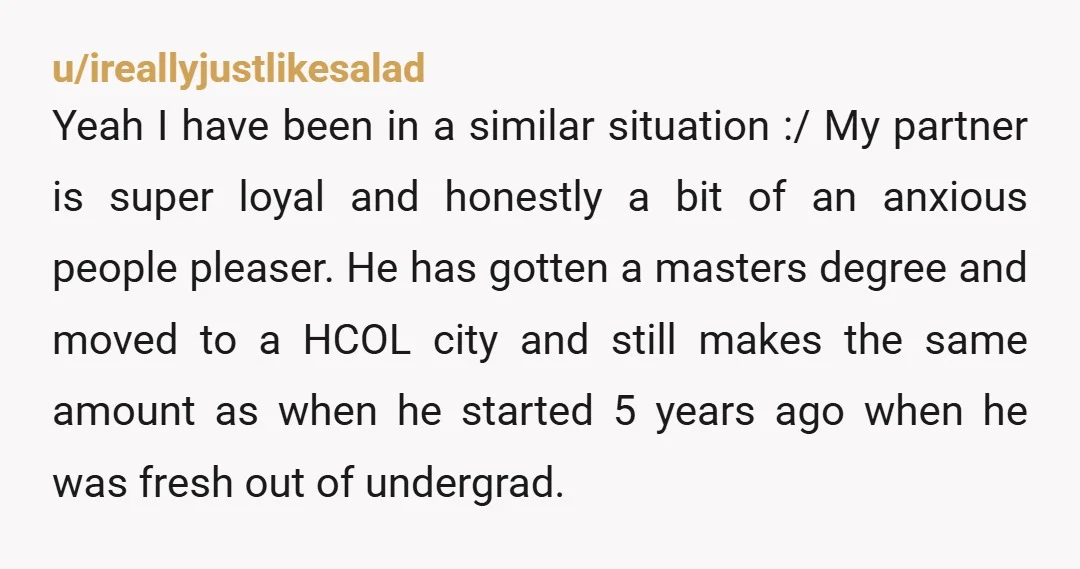 u/serjsomi
Am I the only one thinking he's having an affair with the owner or one of the paralegals? That's insane behavior if he's not vested in someone else's interest.