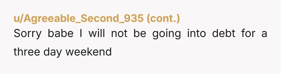 u/violet715 100%. I know it’s supposed to be a once in a lifetime event but when I was getting married I was overly concerned with making sure everyone could afford...